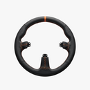 丸型 ブラック レザー ステアリング Round Black Leather Rim - dele.io