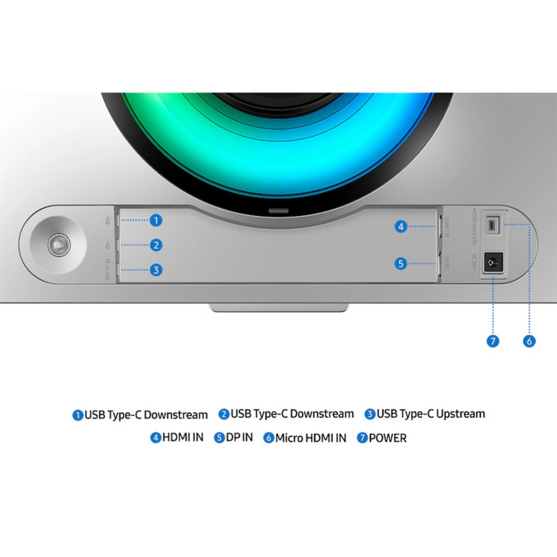 Samsung Odyssey OLED G9 G95SD 49インチ ゲーミングモニター（LS49DG952SKXKR）最大360Hz / OLED / デュアルQHD / 湾曲1800R 一年間保証輸入品 - dele.io