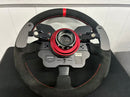 【箱無し中古品】GT1-SR ステアリングホイール（アルカンタラ）クリックリリース付き - dele.io