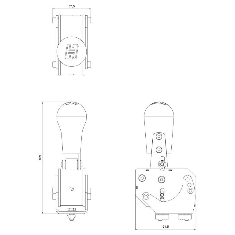マグシフトミニ Magshift Mini シーケンシャルシフター - dele.io