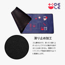 DELE ゲーミングマウスパッド ライトニングデザイン 大型 キーボードパッド 滑り止め おしゃれ LT-Red - dele.io