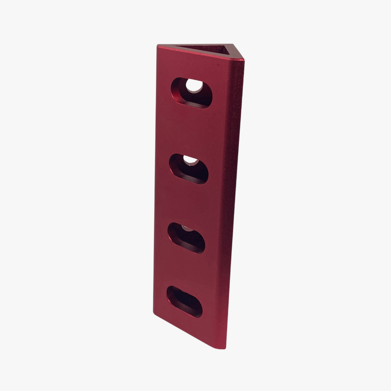 TR8020スペアコーナーブラケット 160x40mm 赤 国内正規品 TR80-160B-RED - dele.io