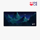 DELE ゲーミングマウスパッド マウンテンデザイン 大型 キーボードパッド 滑り止め おしゃれ MO-Blue - dele.io