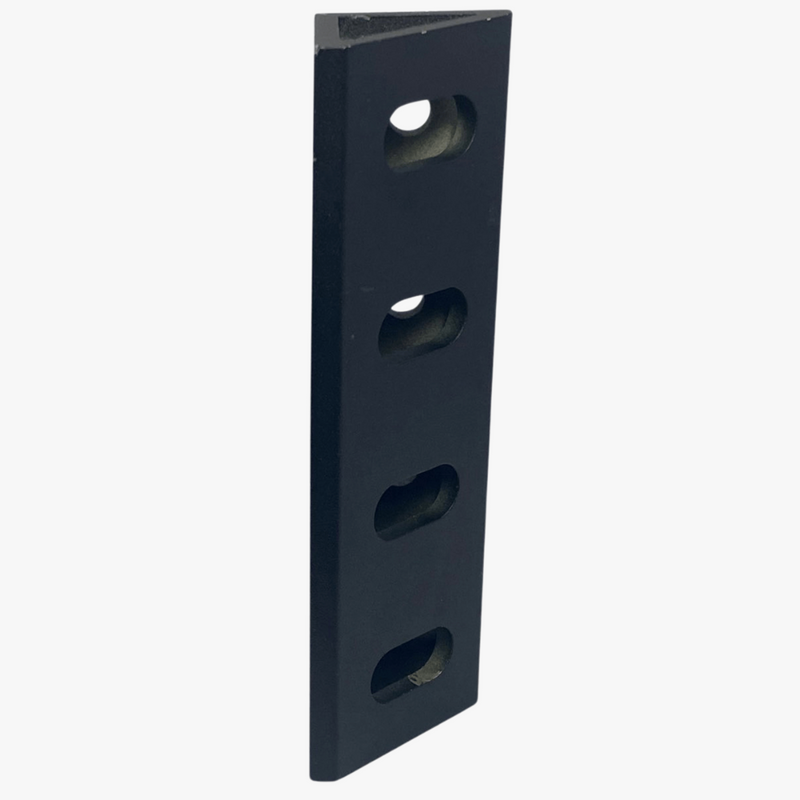 TR8020 スペアコーナーブラケット - 160 x 40mm - ブラック - dele.io