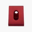 コーナーブラケット - 40 x 40mm - 1個入り(赤) - dele.io